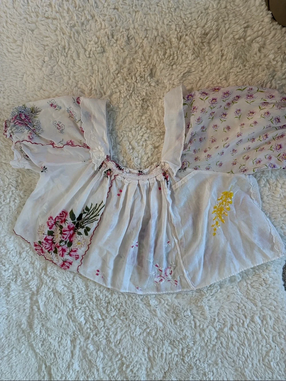 Anthropologie lightweight white